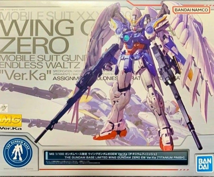 Amazon.co.jp: MG ウイングゼロ EW Ver.Ka チタニウムフィニッシュ 品 