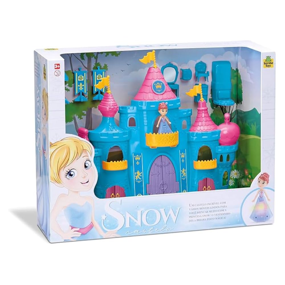 Castelo Princesa Judy Frozen Snow, Samba Toys : Amazon.com.br
