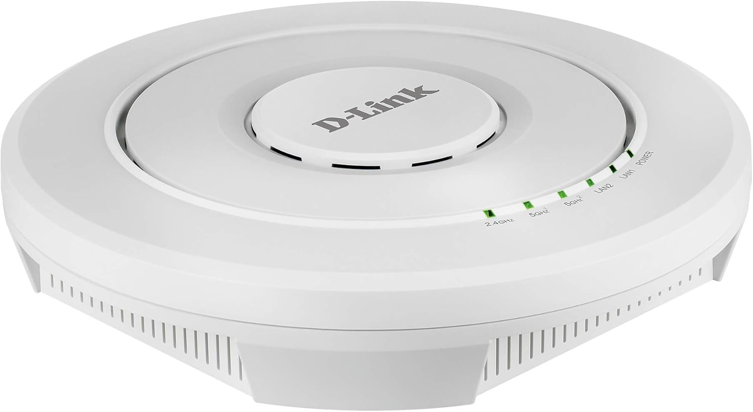 D-Link DWL-7620AP – Punto de Acceso PoE Interior Tri-Banda WiFi AC 2200Mbps Wave2, MU-MIMO, 802.3at, Wireless unificado, Fast Roaming 802.11k, 2 x Gigabit