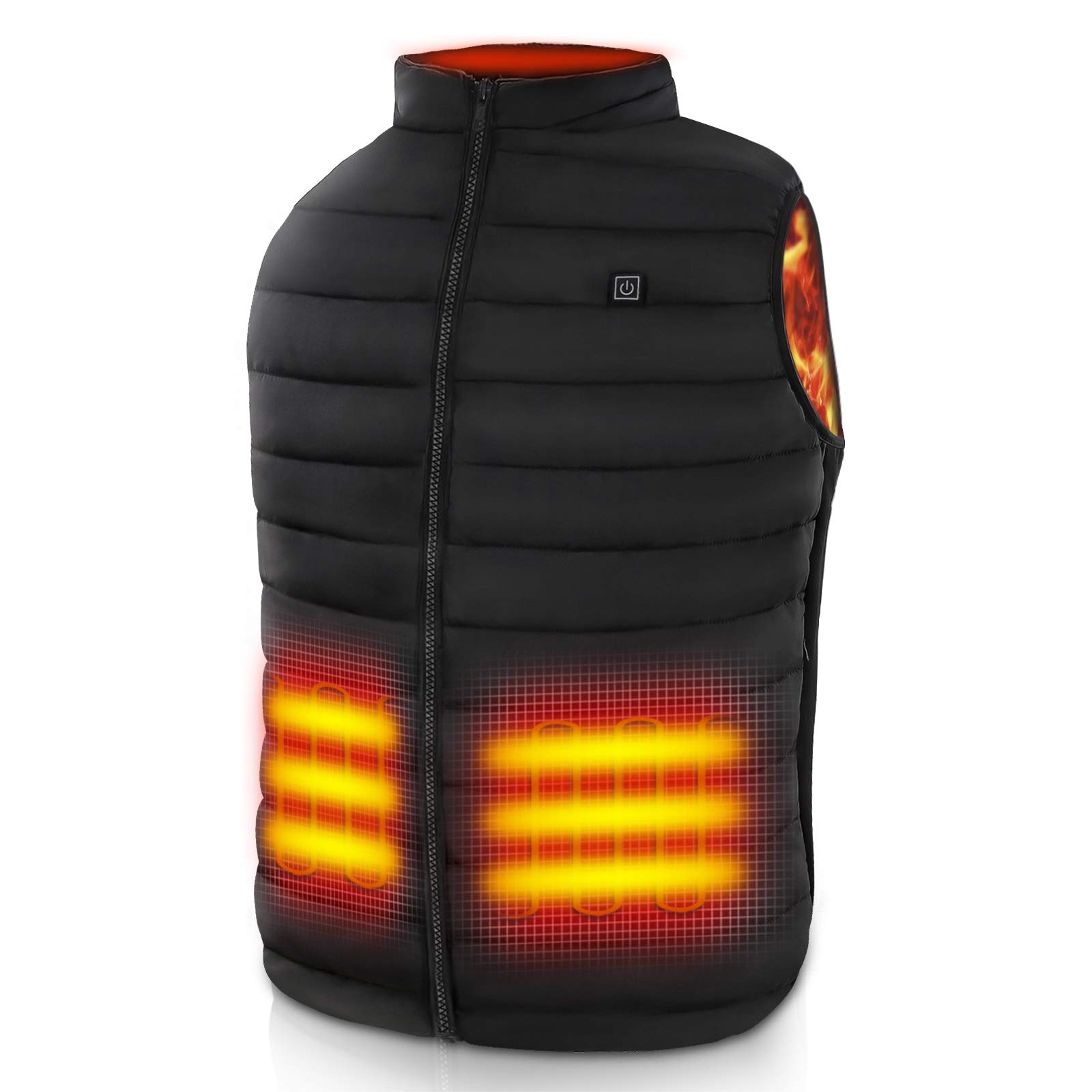 Rrtizan Heated Vest for Men No battery 802 L