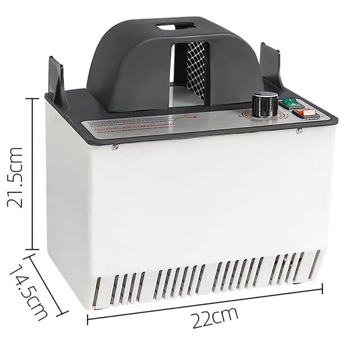 Calentador de marco de gafas con ajustes de temperatura ajustables y capucha, herramienta profesional para dar forma y reparar gafas