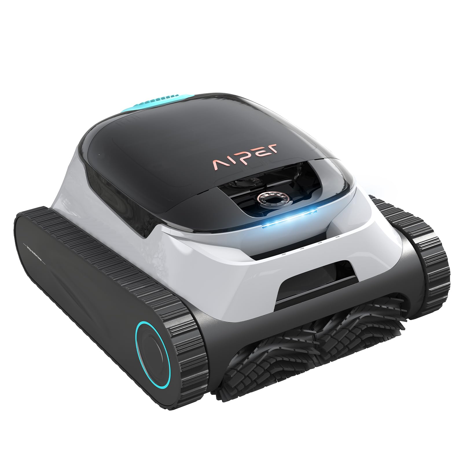 Aiper Scuba S1 Robotic Pool Cleaner, Wall &amp; Waterline Cleaning, Cordless Pool Robot with 4 Modes, Smarter Navigation with High-Precision Sensors（Renewed）