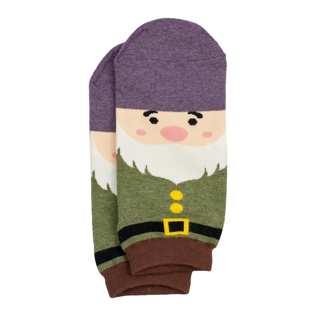 Joe Cool Unisex Multicoloured Socks Cotton & Spandex Ankle Dopey Dwarf