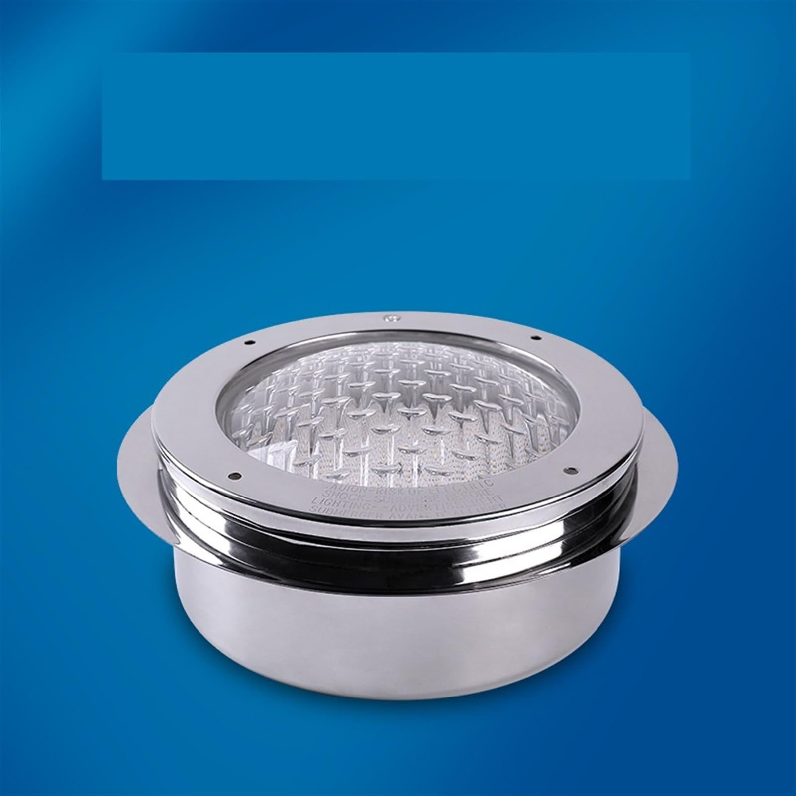 EDEDE Luci Piscina, Luci a LED for Piscine Luci subacquee quadrate for Piscina paesaggistica Luci for Spa da Bagno Luci subacquee in Acciaio Inossidabile(Warm White,25W)