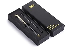 The Epitome of Luxury: Mr. Pen's Black Barrel Writing Instrument