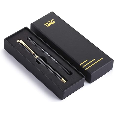 The Epitome of Luxury: Mr. Pen's Black Barrel Writing Instrument