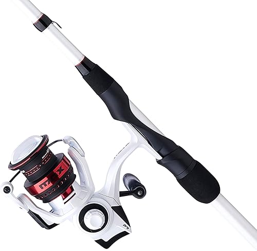 Miniatura 2 de Abu Garcia Max Pro Carrete de pesca giratorio y Combo de caña de pescar