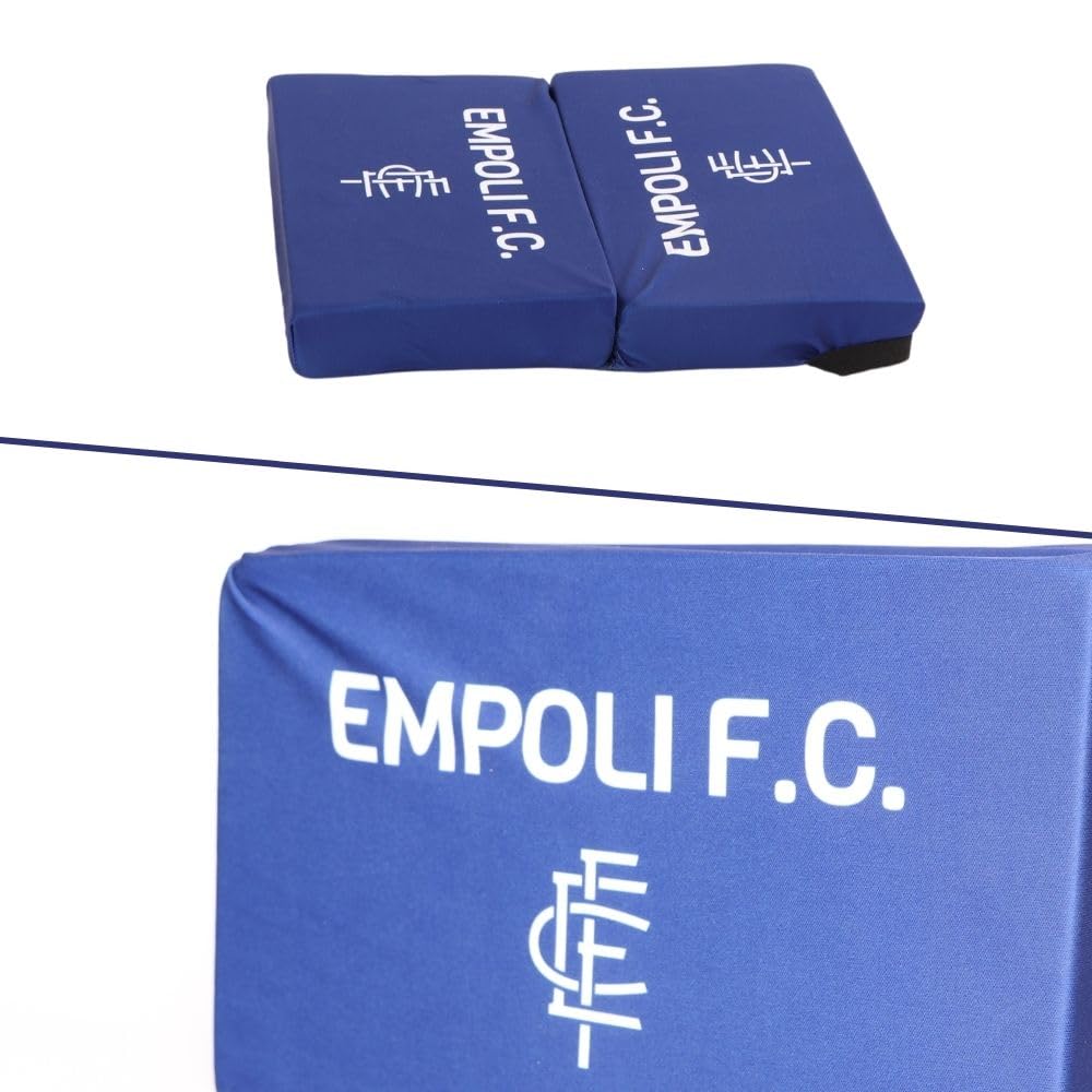Cuscino Pieghevole per Seduta Stadio Empoli FC Blu - Comodo e Portatile