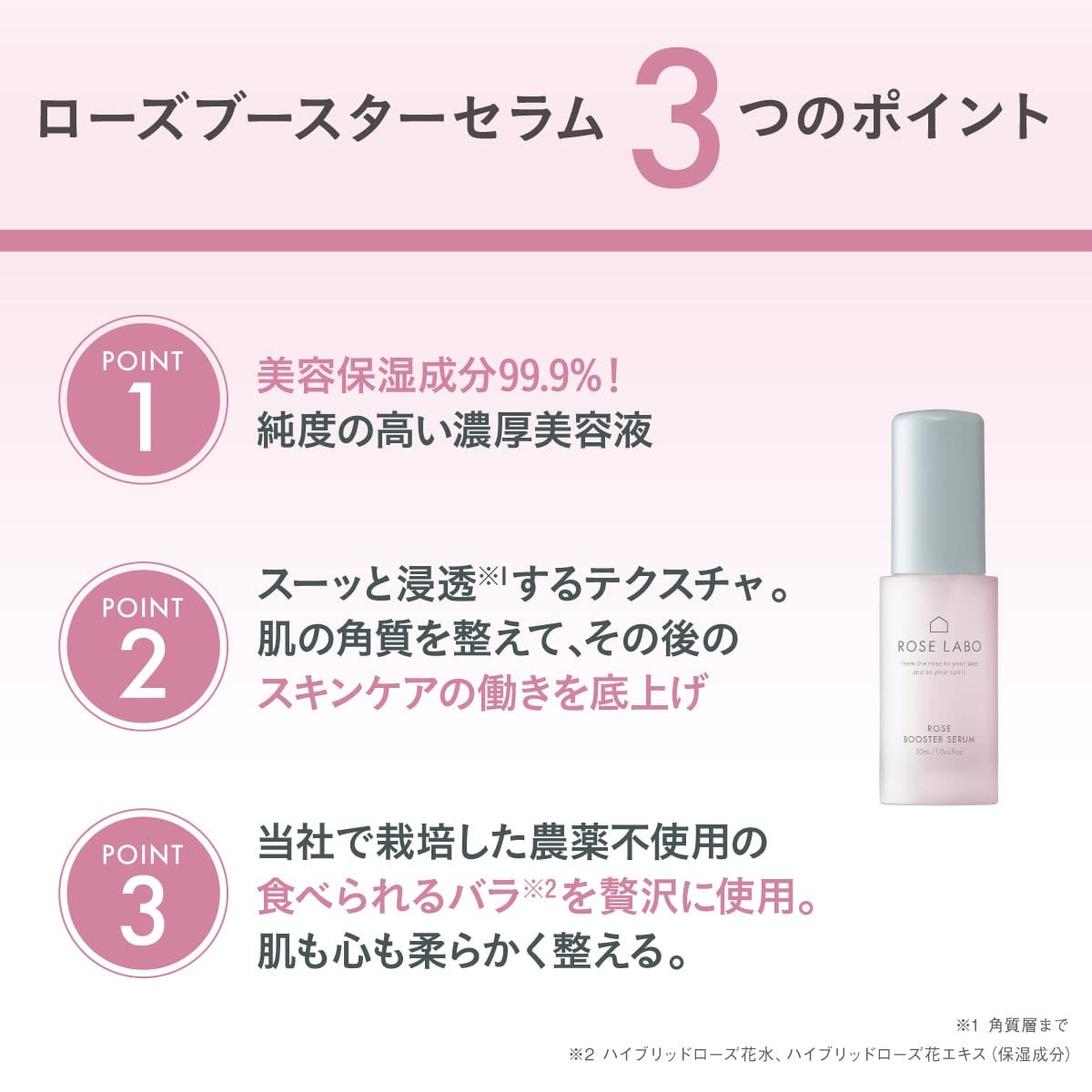 Amazon.co.jp: ROSE LABO(ローズラボ) ローズブースターセラム美容液