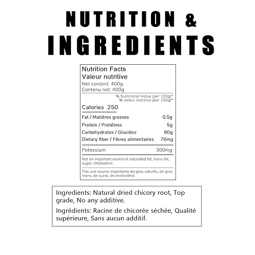 Miniatura 2 de TooGet Raíz de achicoria, raíz seca de achicoria pura y natural, sustituto del café en bolsa resellable a prueba de humedad, té de hierbas 100%