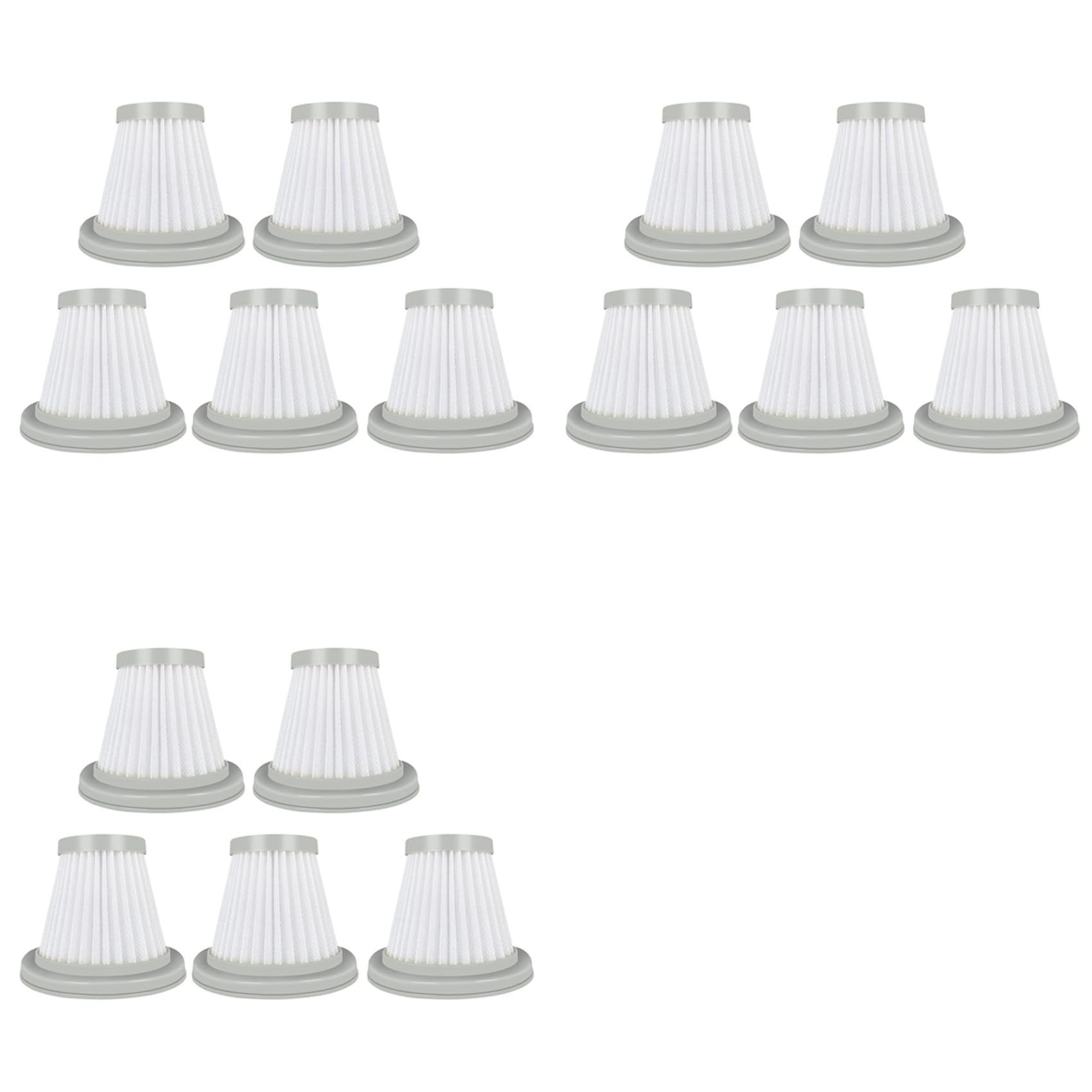Aundhegrtt 15Pcs for DX118C DX128C HEPA Filter Vacuums Cleaner Replacements Accessories Parts