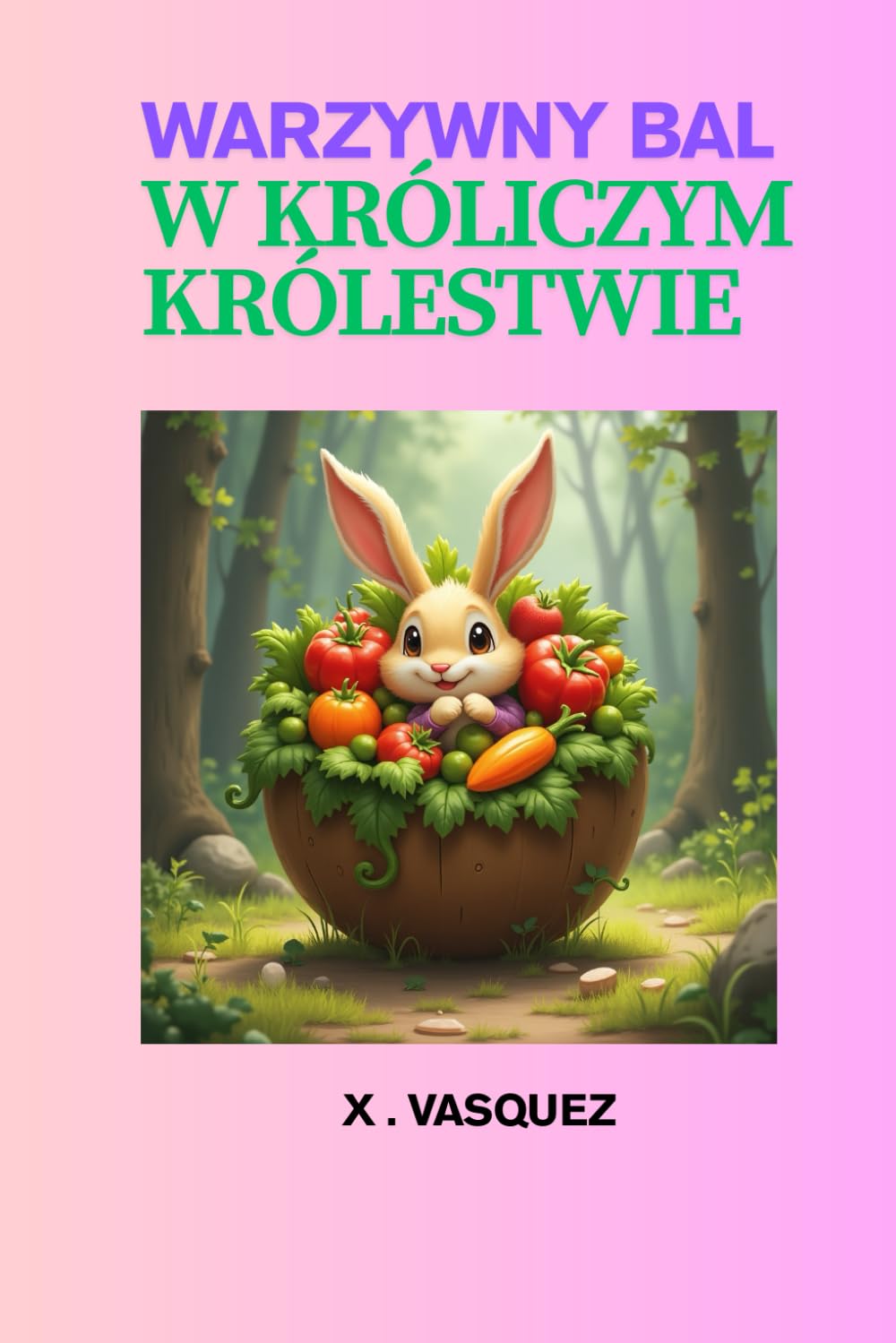 Warzywny Bal w Króliczym Królestwie: Bajka dla dzieci, które nie lubią warzyw