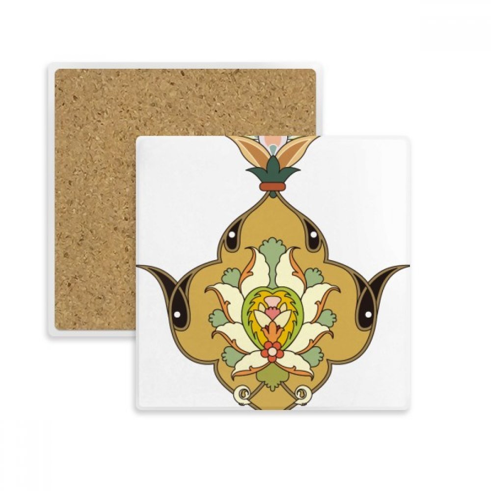 Coaster cadeau idéal sous-verre multicolore artistique pour vos proches