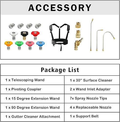 Miniatura 2 de janz Limpiador de superficies Pro de 30 pulgadas y varita telescópica Pro de 24 pies