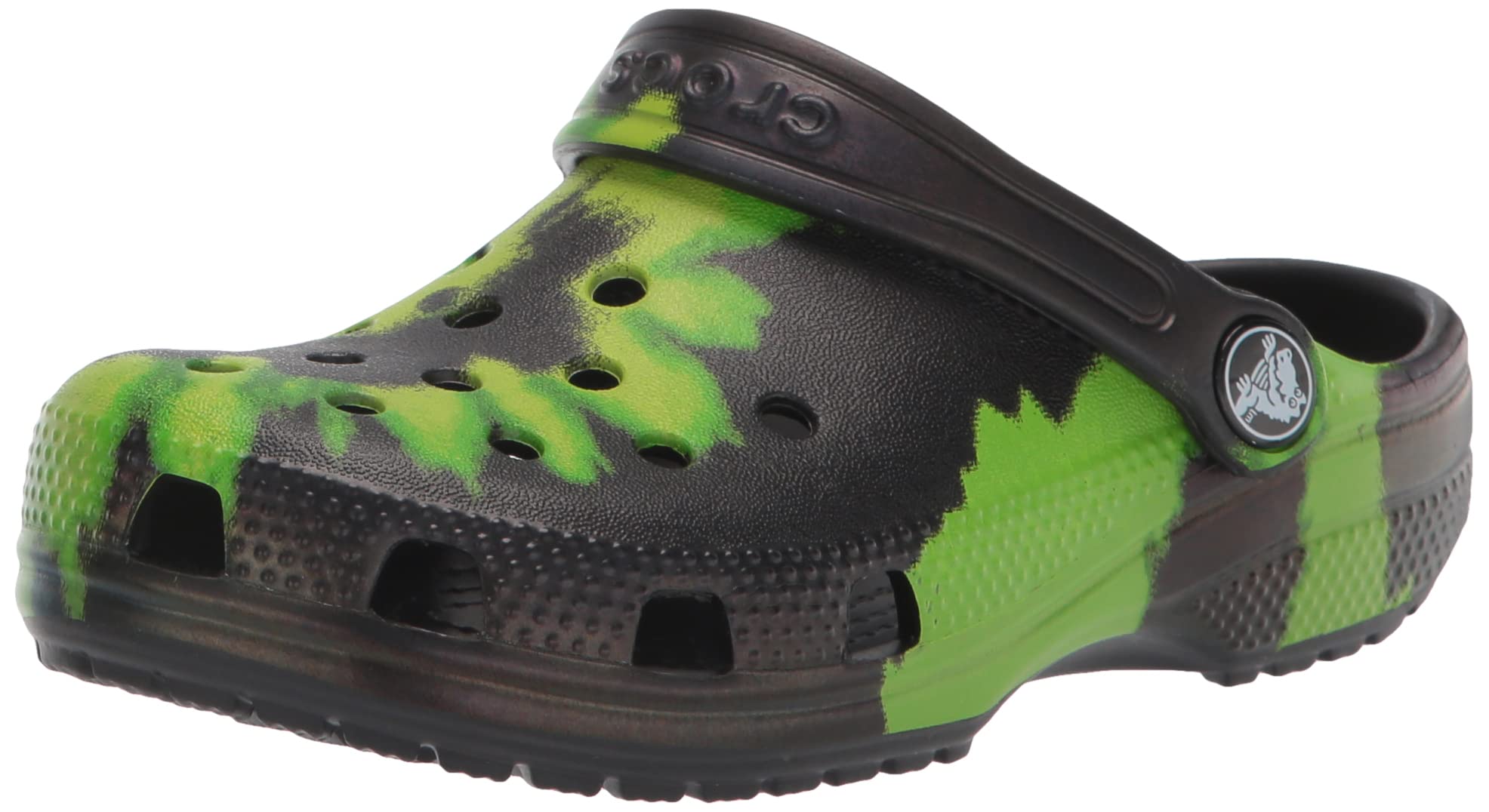 Crocs Kids' Classic Tie-dye Graphic Clog
