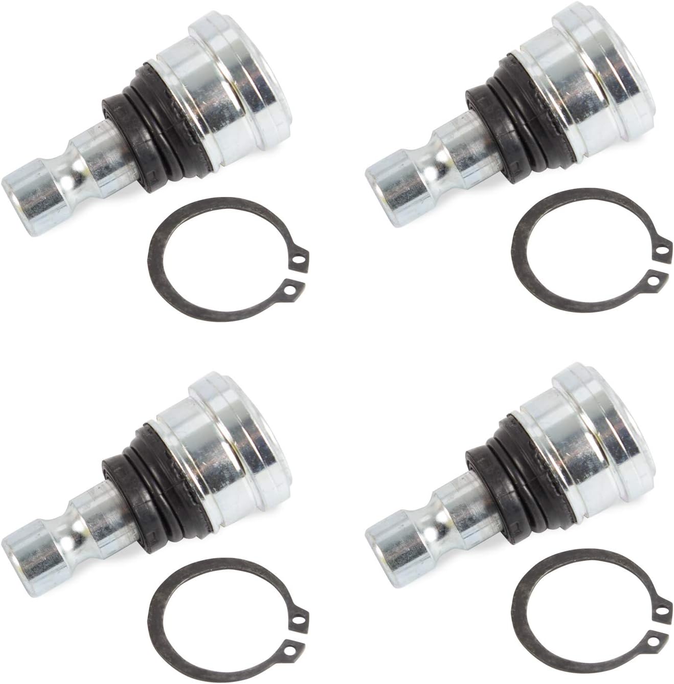(Set of 4) Front Upper & Lower Ball Joint Kit for Polaris Ranger 800 900 XP, RZR 800 900 S, Sportsman 550 850 1000, Scrambler XP 850 1000 (2008-2020), Replaces 7081263 7061220 7061187 7081505 7081580