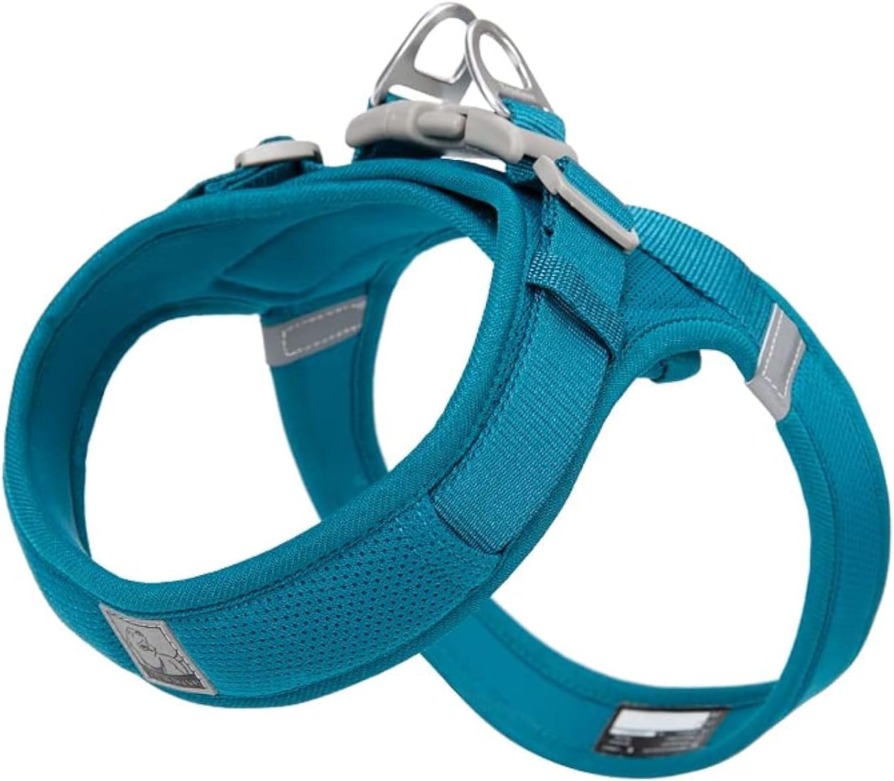 WINHYEPET Dog Harness Soft Mesh Reflective Breathable Step-in Dog Harness,Easy Adjustment Harness with Safety Buckle for Extra Small and Small Dogs, Vest Harness TLH3013(Purple,M)