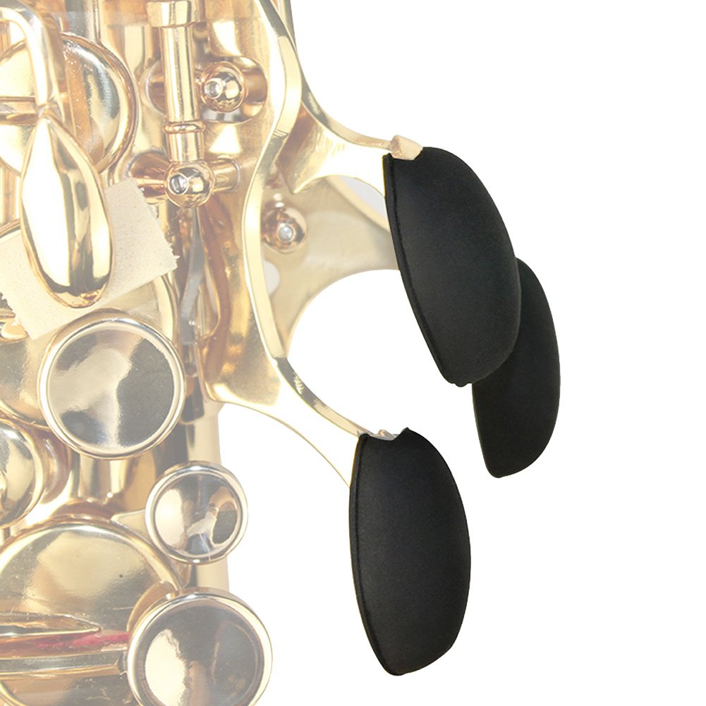 3Pcs Sax Key Pads, Tampon En Caoutchouc Sax Palm Key Pad Convient Pour Soprano Alto Tenor SaxAccessoires pour instruments à ventAccessoires pour instruments de soufflage
