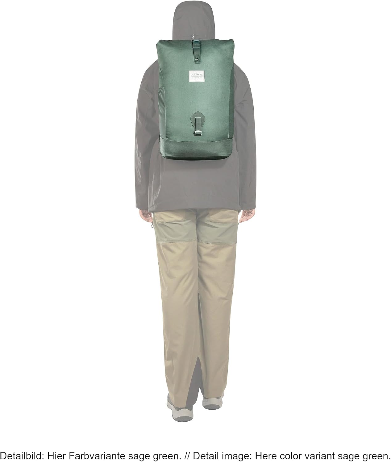 Tatonka Rolltop Backpack for Everyday use, Brown Rice, 25 Liter