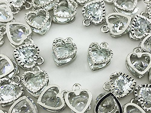 未使用 ジュエリー 華林 パーツ アクセサリー ハート de02616_1.jpg