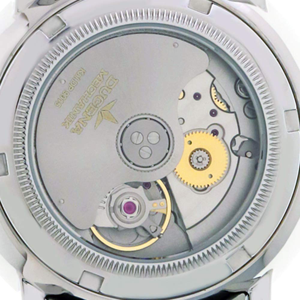 Dugena Herren Automatik-Armbanduhr, Saphirglas, Uhrwerk mit 24 Steinen, Festa Klassik