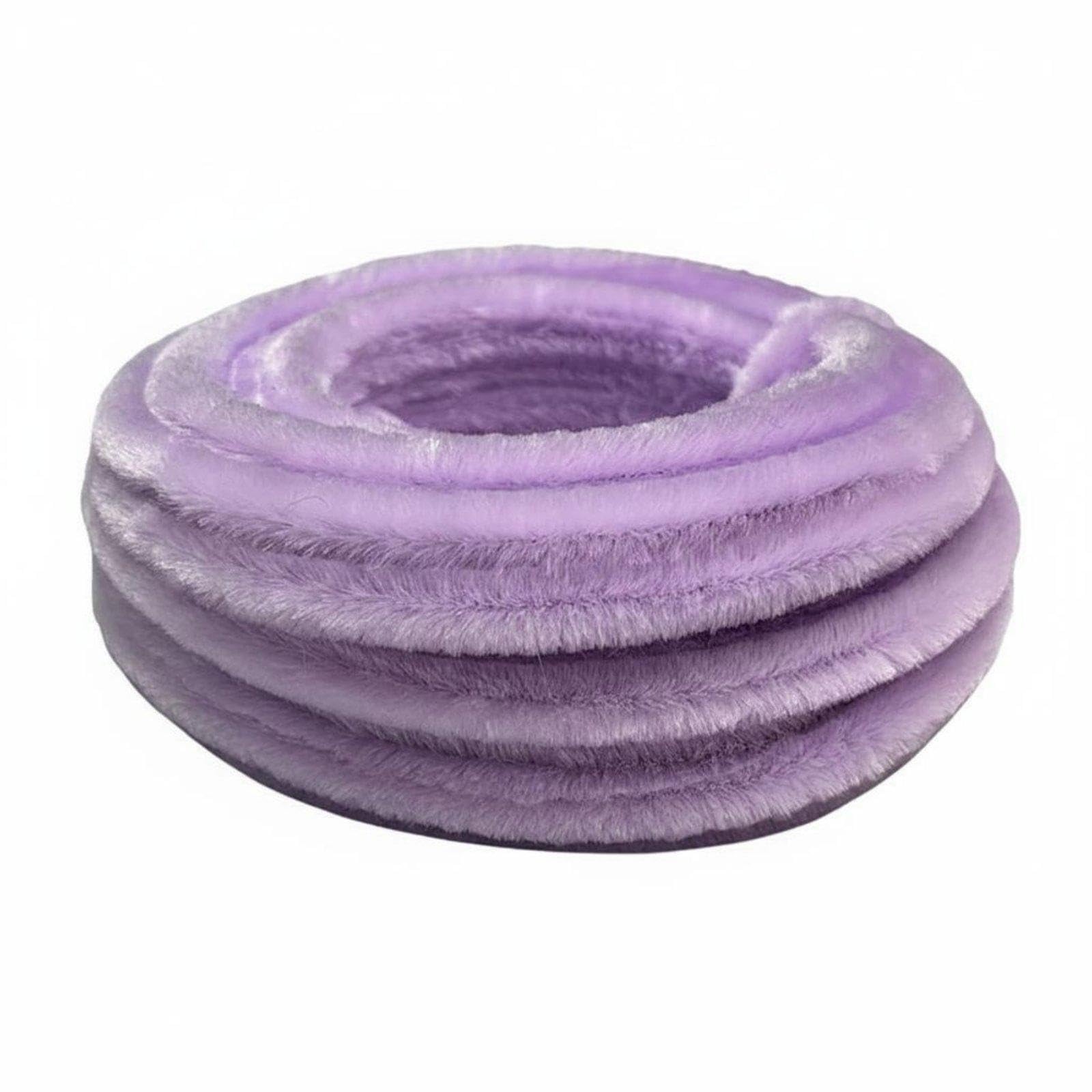 diy flower making wire flexible diy flower making material easy to shape high density fuzzy creative wire for diy enthusiast s, home crafting 13m light purple