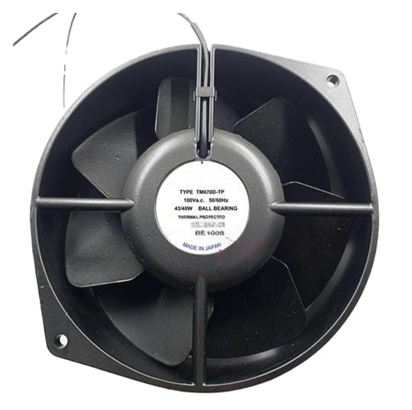 YMUGUEGH TM670D-TP 100VAC 43/40W Fan