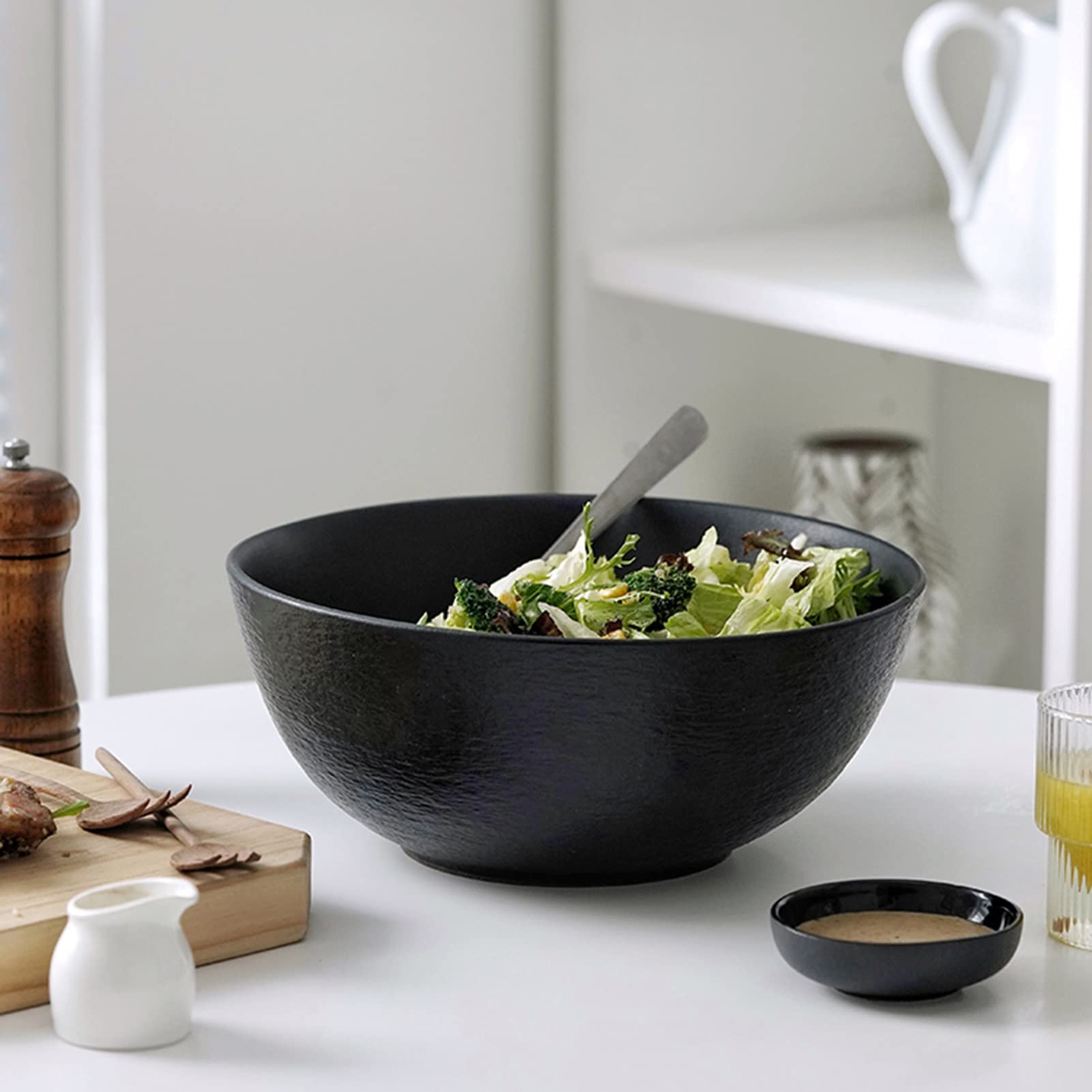 Amazon.com | Ramen Bowl, matte Soup Bowl Creative Salad Bowl