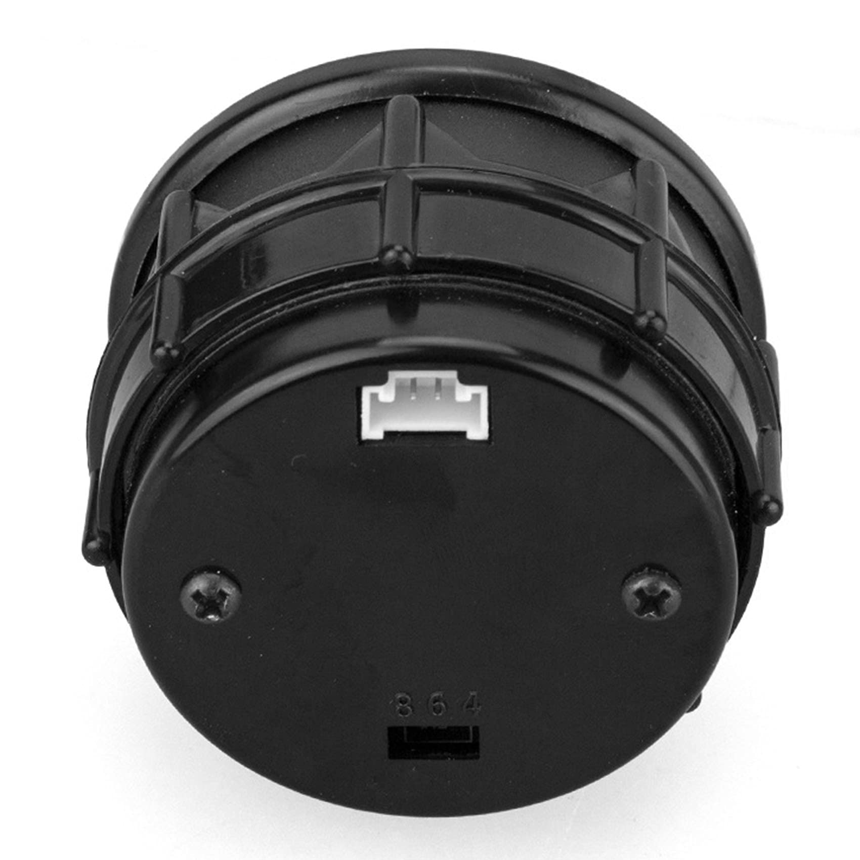 VoltmèTre de Jauge de Rapport Air-Carburant 2 en 1 12V 52Mm Voiture NuméRique AFR VoltmèTre Indicateur Jauge de Tension avec Capteur D'OxygèNe O2