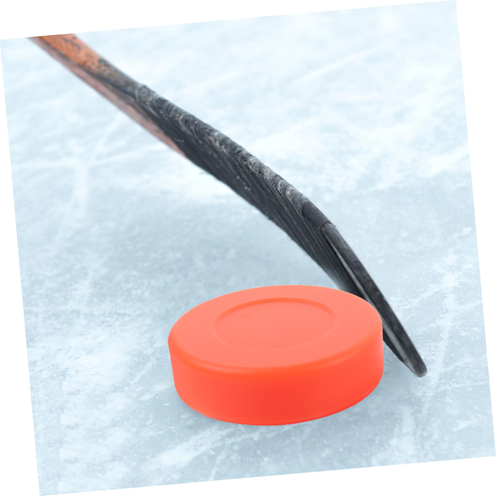 blöder Puck Sport zubehör Hockey Puck Hockey Verein Hockeypässe Ice Balls Kniehockey Eishockey-Pucks trainieren Eishockeypuck zum Üben Outdoor-Hockey-Zubehör PVC Golden