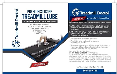 Treadmill Doctor Premium Walking Belt Lube - 4.1 oz