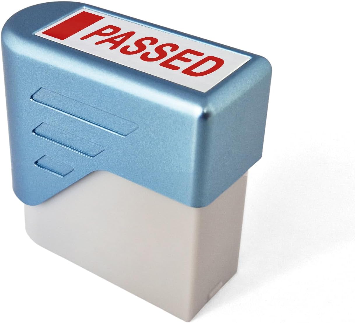 Passed Rubber Stamp Self Inking Bold Red Ink Text Business Office Self Stationery Inking Kit Document