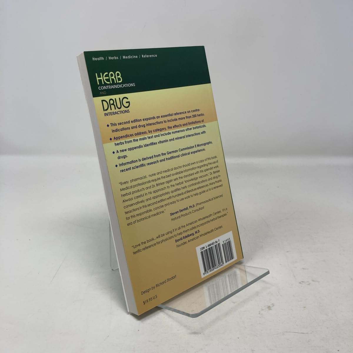 Herb Contraindications And Drug Interactions, Second Edition      2nd Revision Edition