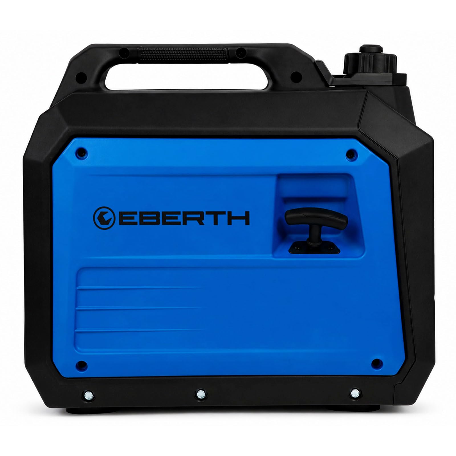EBERTH 3500 Watt Inverter Stromerzeuger leise, Notstromaggregat Benzinmotor, 4-Takt, Stromgenerator 2x 230V Schuko, 12V und USB Anschluss, Invertertechnik reiner Sinus, ECO-Modus