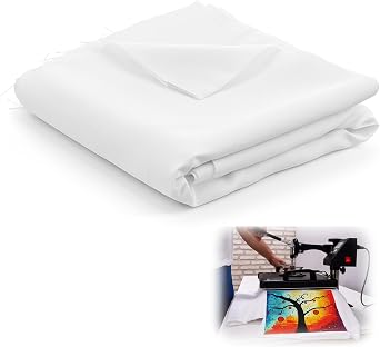HunnmingRe 1 Yard Sublimation Polyester Fabric, 65" Wide Heat Press Ready