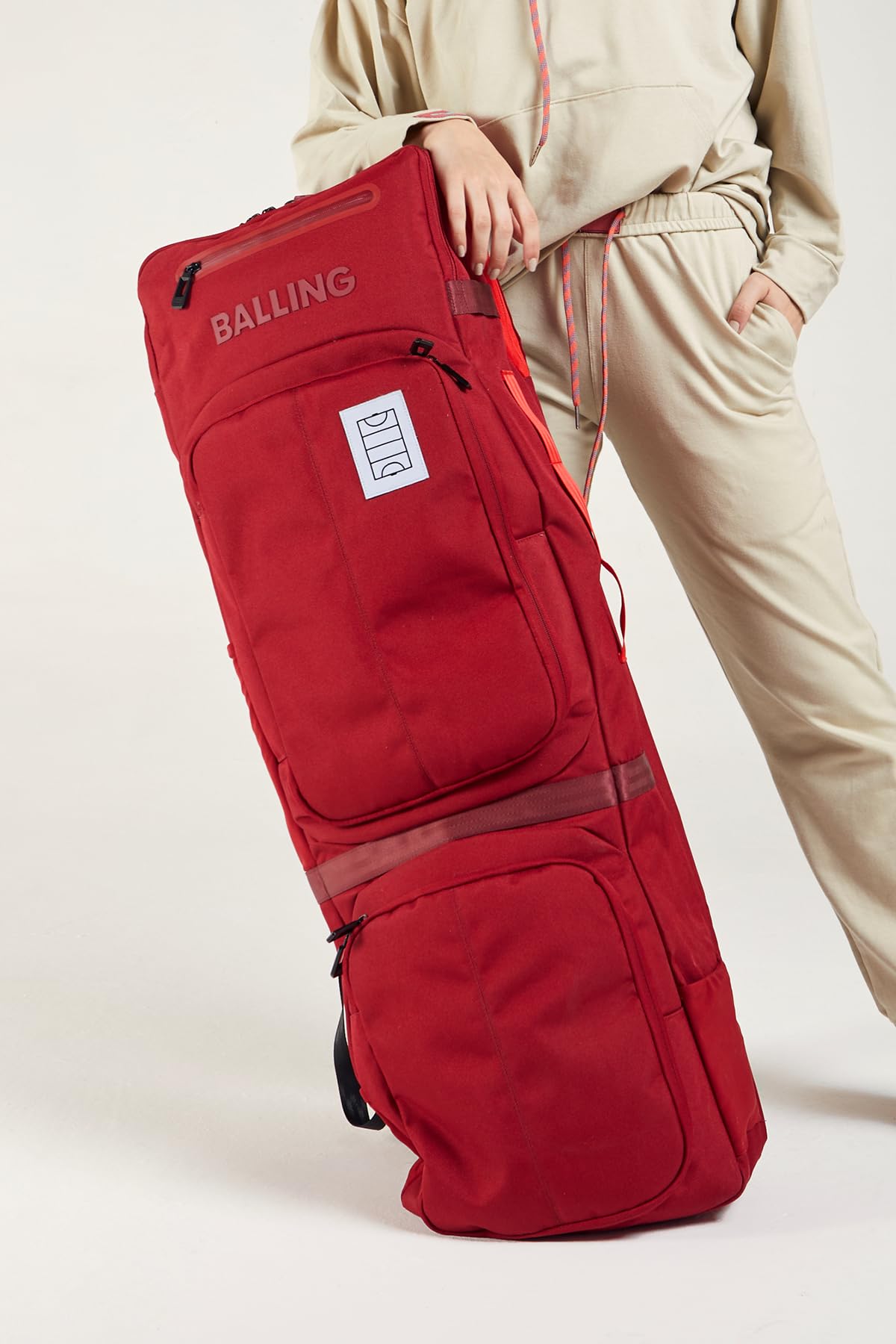 BALLING Feldhockeyschlägertasche, groß, mittel, Stickbag, Hockey, Tasche für Schläger