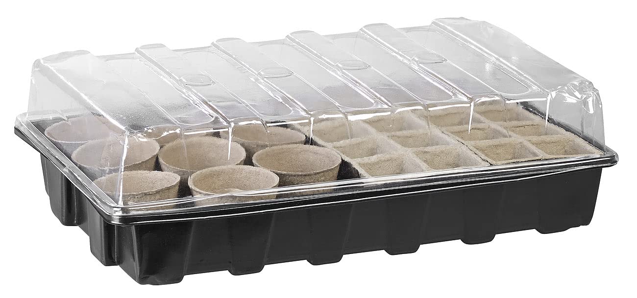 Royal Gardineer kit di germinazione: 84-pezzi Set di coltivazione delle piante, Vasi per semina biodegradabili, personalizzabili (vasi per la semina, set coltivazione piante, coltivare)