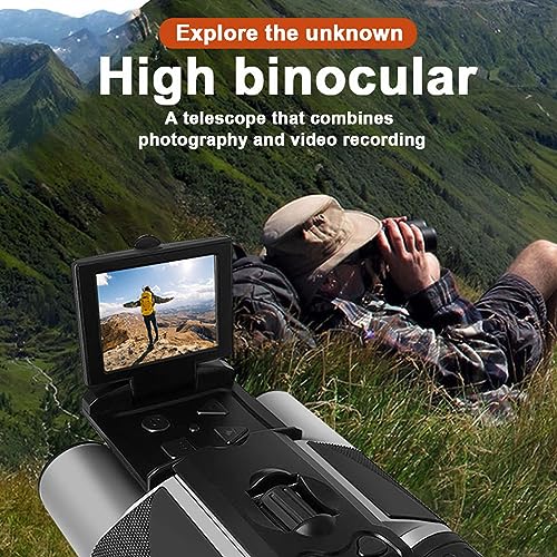 Binocular digital con cámara y pantalla LCD de 2 pulgadas miniatura 4