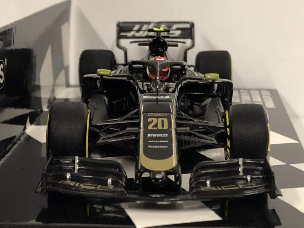 Miniature Haas F1 VF19 Kevin Magnussen 1/43 Minichamps - GP Monaco 2019 - Boîte Neuve