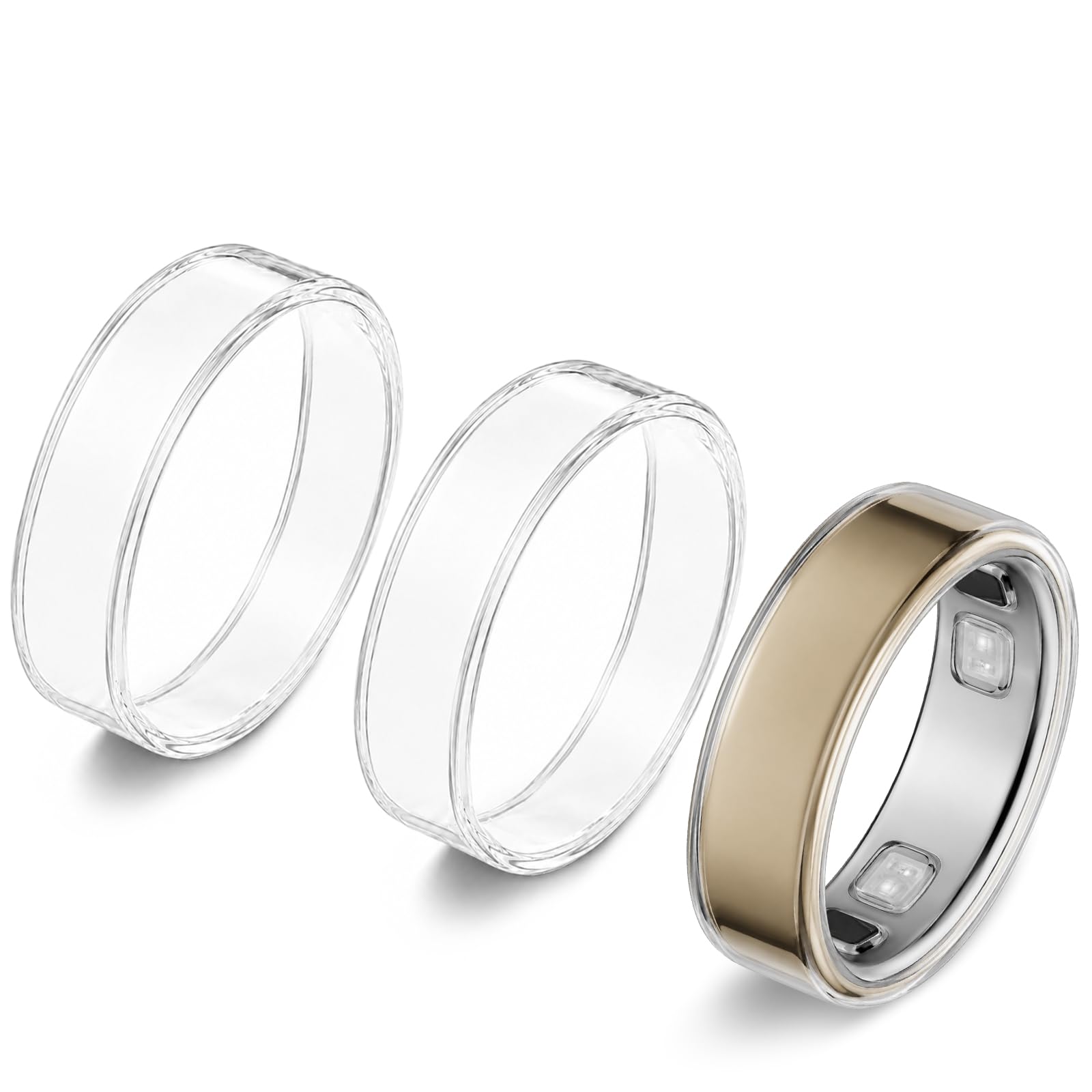 SimpleThings Transparent Ring Case Compatible with Oura Ring 5