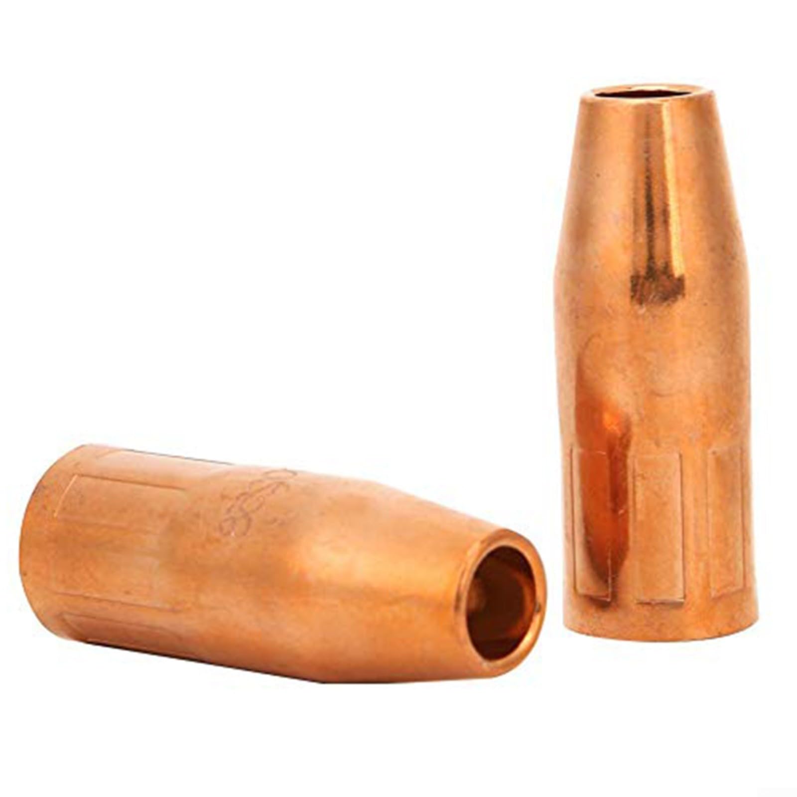 200258 Ugelli per saldatura MIG 1/2" punta da incasso per Miller M25 M40 Gas, rame ad alta temperatura durata per attività di fabbricazione industriale dei metalli (5 pezzi)