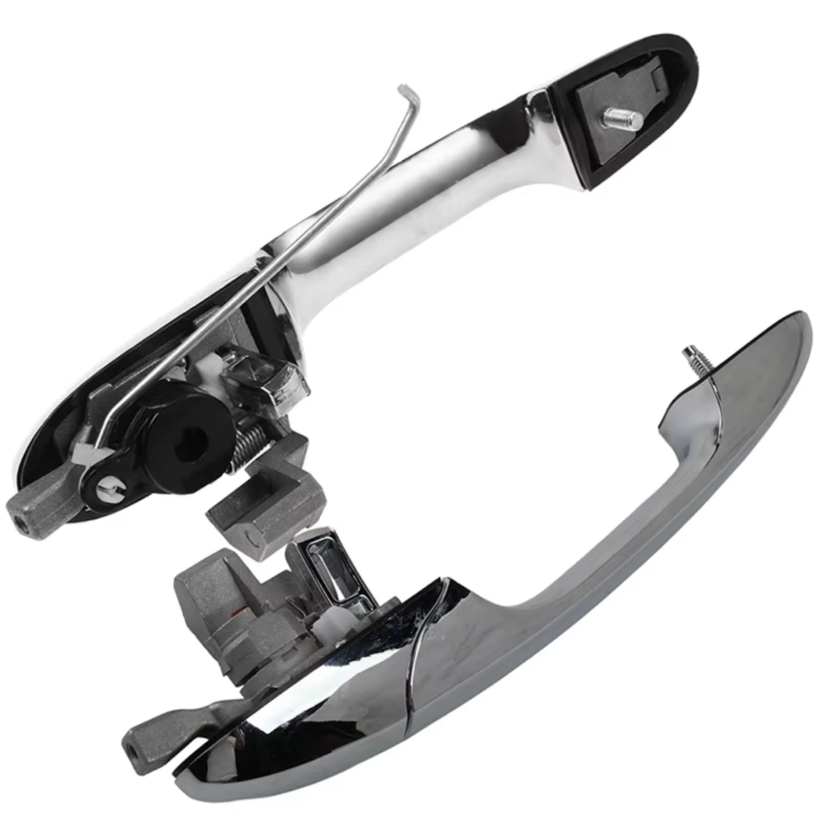 IUKMR for Fiat 500 2007-2020 Auto Part Accessories Car Exterior Outer Door Outside Handle 735592026 735592012 Car Outer Door Handle(1 Pair)
