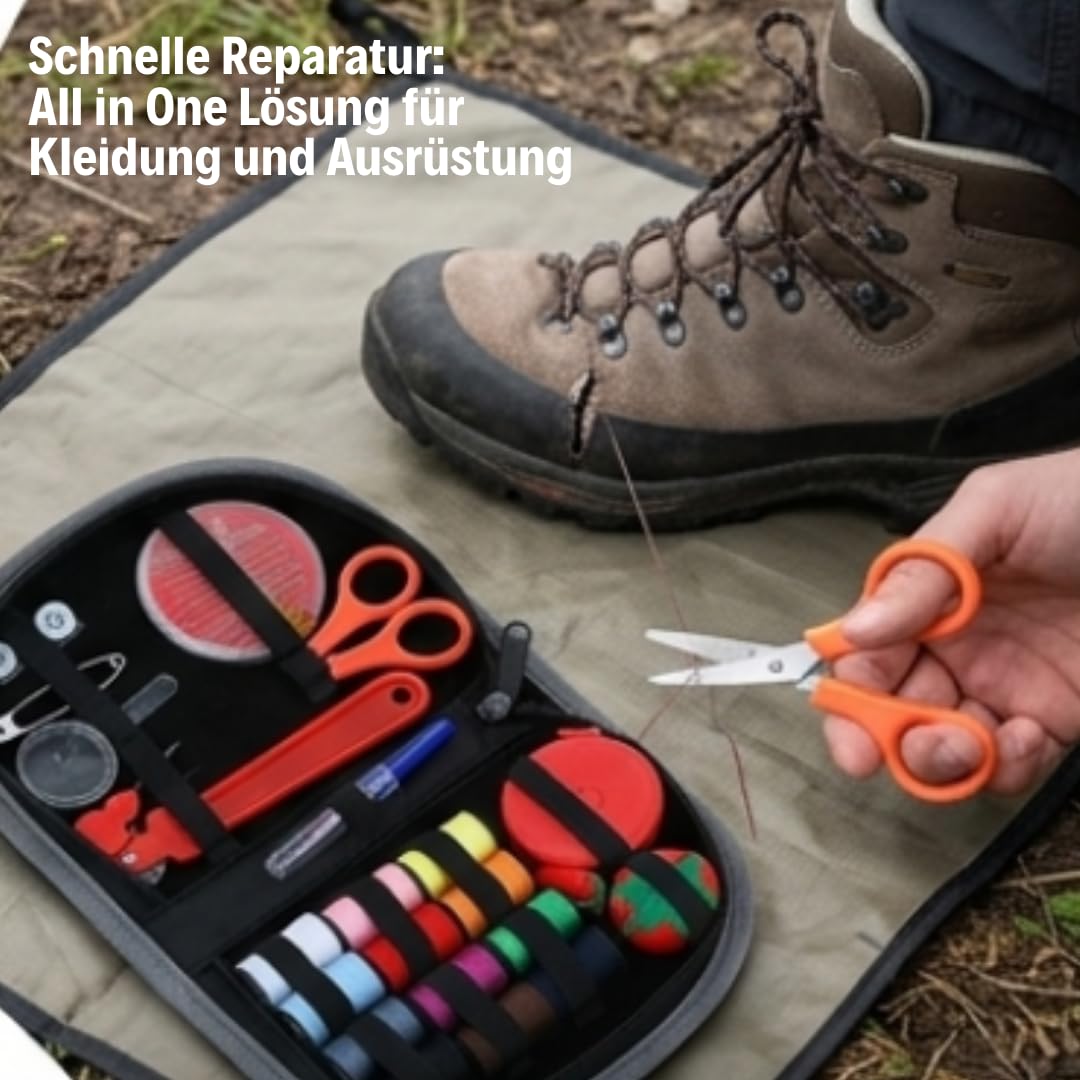 BLACKOUT Notfallset 317 Teile Survival Kit Stromausfall Prepper Ausrüstung mit Wasseraufbereitung Gaskocher Krisenvorsorge Camping Notfallrucksack Outdoor Notfallausrüstung Überlebensausrüstung