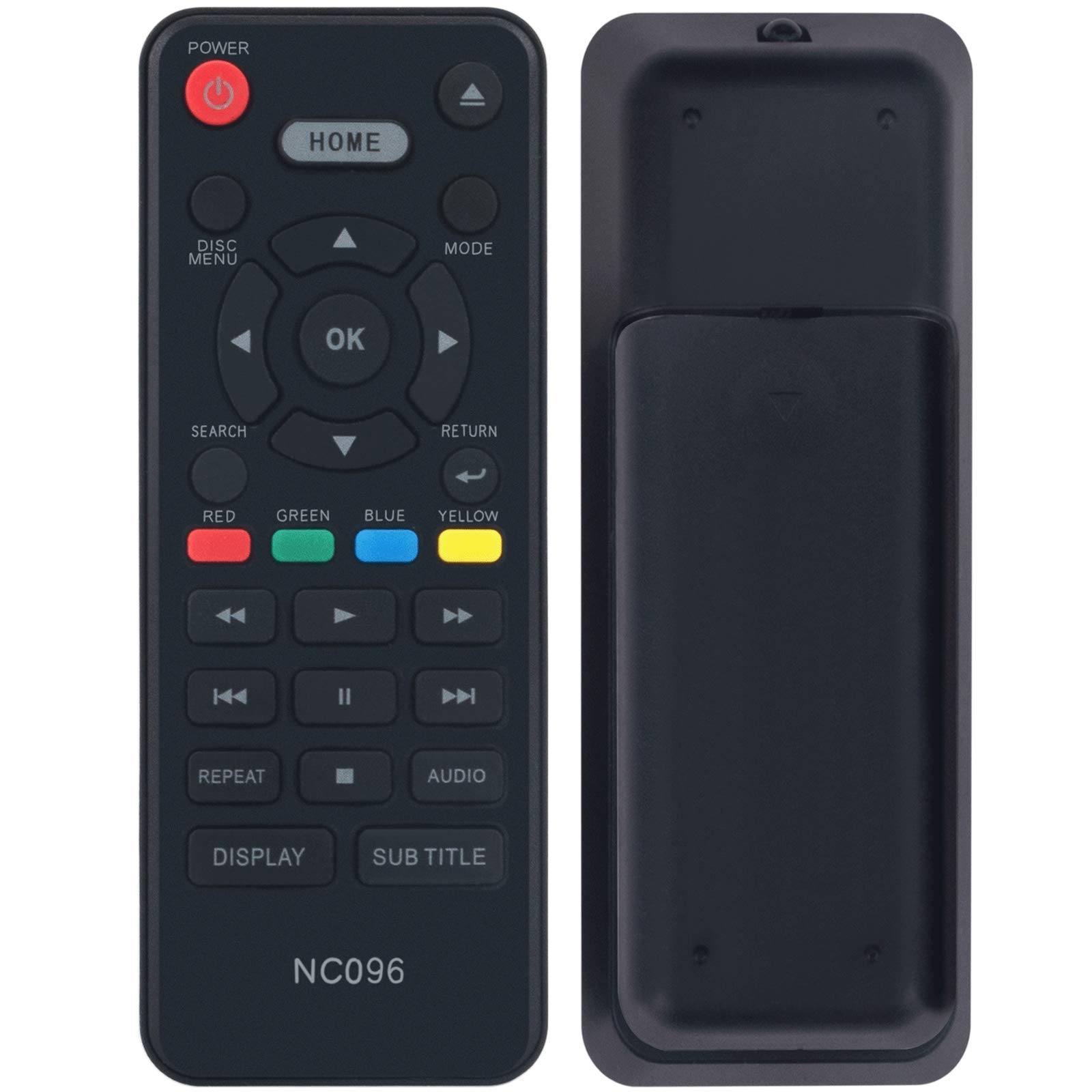 New NC096 NC096UL Replacement Remote Control fit for Magnavox MBP6700P 4K Ultra HD Blu-ray Player MBP6700/F7 MBP6700F7 MBP6700PF7