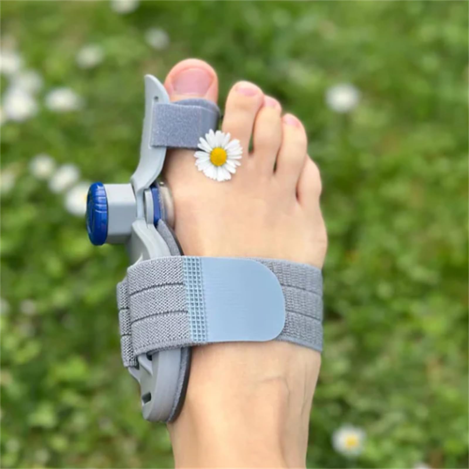 MEIION podomax BoneX Ballenzeh-Korrekturschiene Verstellbare Ballenzehenkorrektur für Männer und Frauen Orthopädische Zehenstütze zur Abtrennung der Großzehe