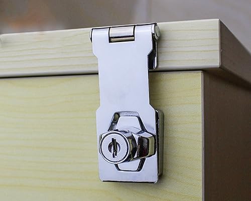 Miniatura 4 de Cerradura de puerta, hebilla de cierre, cerradura de puerta vintage, cerradura de armario, cerradura de puerta, cerradura de puerta con agujero y