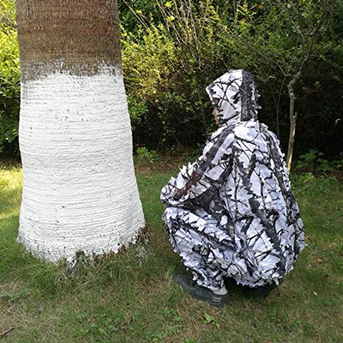 image for lahomia Camouflage Hooded Elastic Wasit Pants Jacket Ghillie Suits Clo