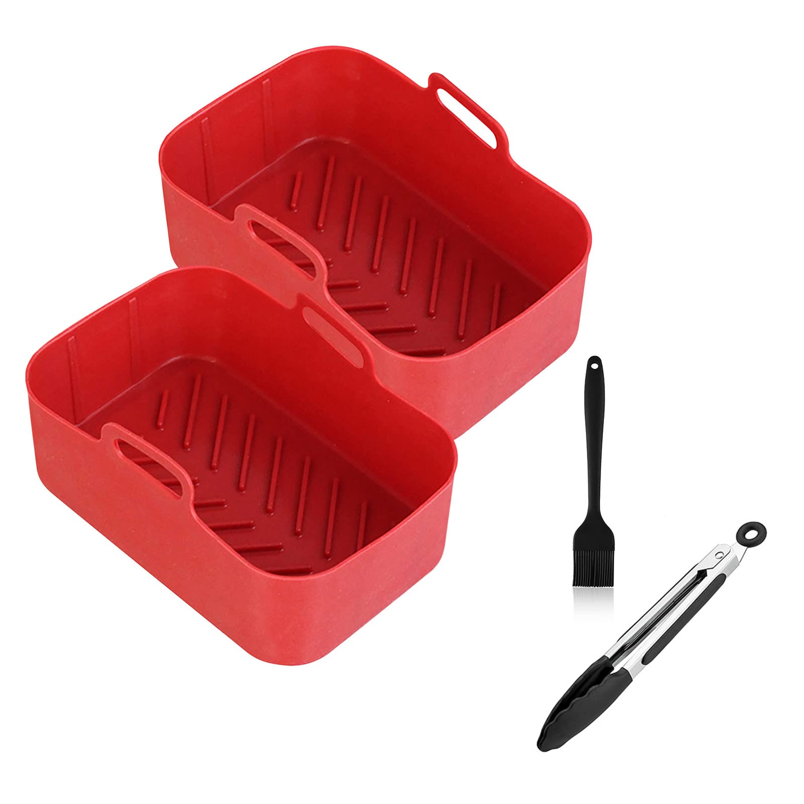 Panier carré en silicone alimentaire pour simplifier vos dîners