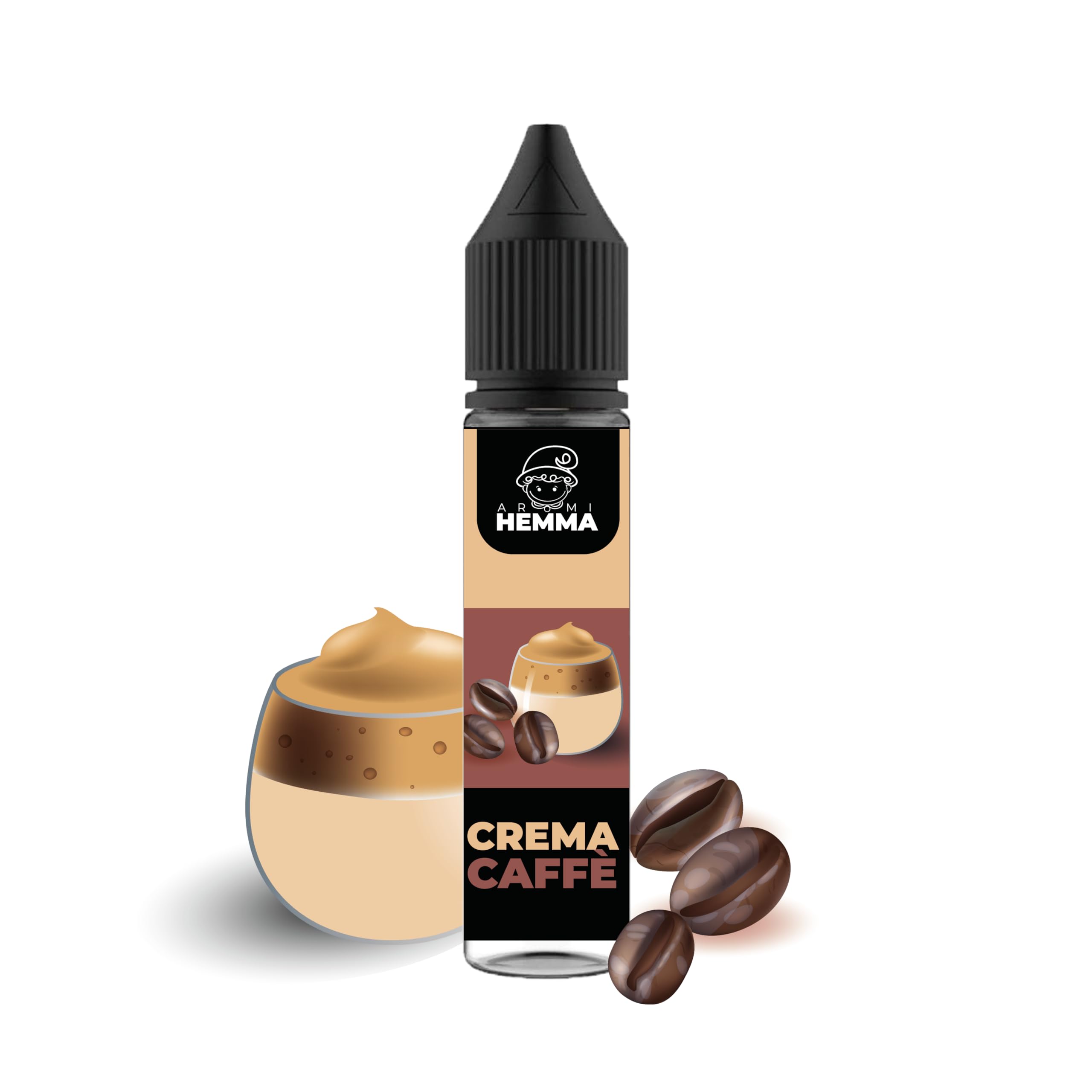 miglior aroma caffè sigaretta elettronica AROMI HEMMA | Aroma Crema Caffè 20ml Singola Unità