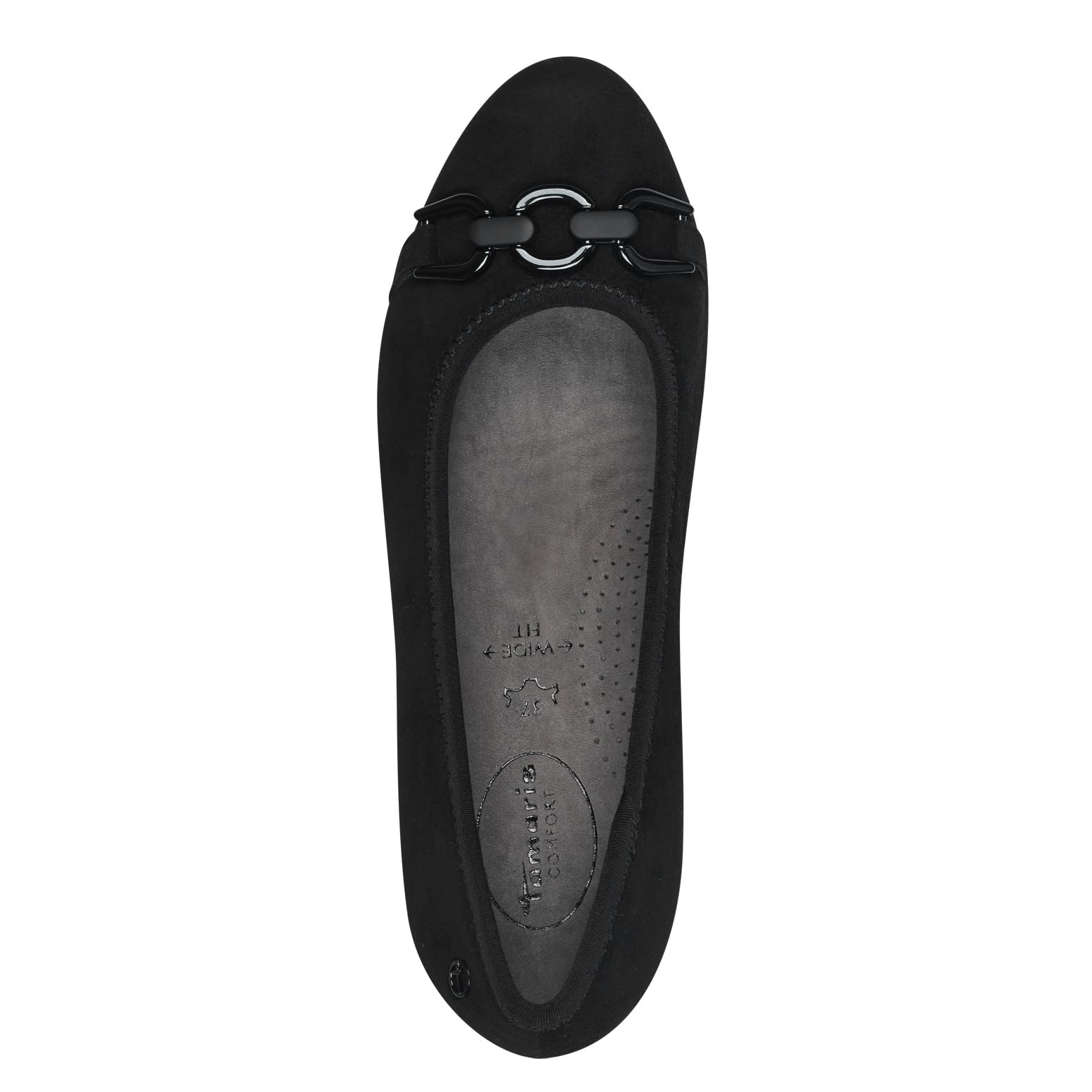 Tamaris Comfort Damen Pumps aus Leder Kleiner Absatz